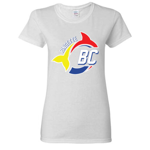 Gildan Women's Ring Fin Crest Printed T-Shirt Thumbnail