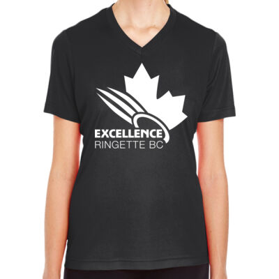 Team 365 Women's Excellence Ringette Crest Printed T-Shirt Thumbnail