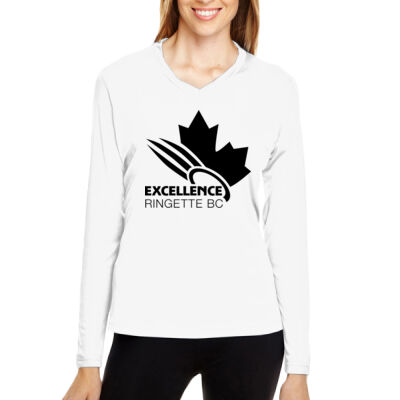 Team 365 Women's Excellence Ringette Crest Printed Long Sleeve Thumbnail